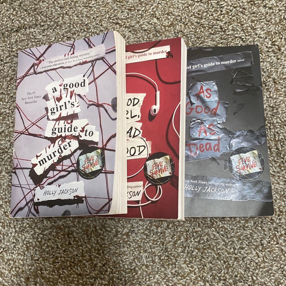 “A Good Girls Guide To Murder” Series by Holly Jackson